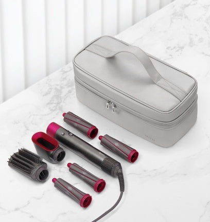 PU Leather Hair Dryer Storage Bag