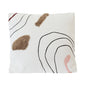 Abstract Line Tufted Throw Pillow Cushion Square Pillow Waist Pillow