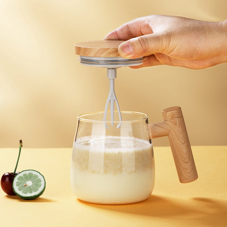 400ML Self Stirring Coffee Mug  Electric Mixing Glass Coffee Cup High Speed Fast Automatic Coffee Cup For Gyms Dining Room Kitchen Gadgets