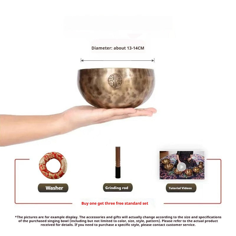 Nepal Handmade Full Moon Himalaya Bowl Ornaments