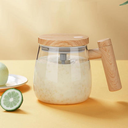 400ML Self Stirring Coffee Mug  Electric Mixing Glass Coffee Cup High Speed Fast Automatic Coffee Cup For Gyms Dining Room Kitchen Gadgets