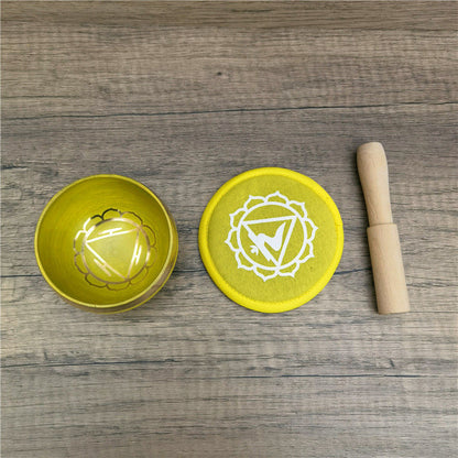 Nepalese Handcrafted Seven-color Singing Bowls