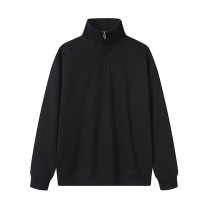 Women's  Premium Half-zip Stand-up Collar Hoodie