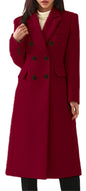 New Autumn Winter Simple Women's Wool Coat