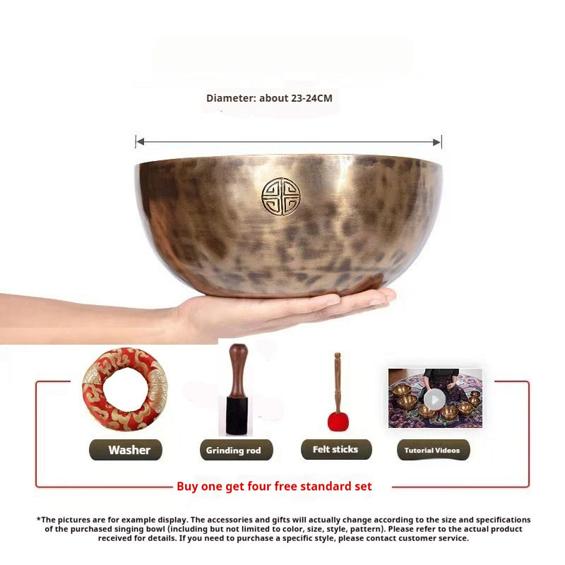 Nepal Handmade Full Moon Himalaya Bowl Ornaments